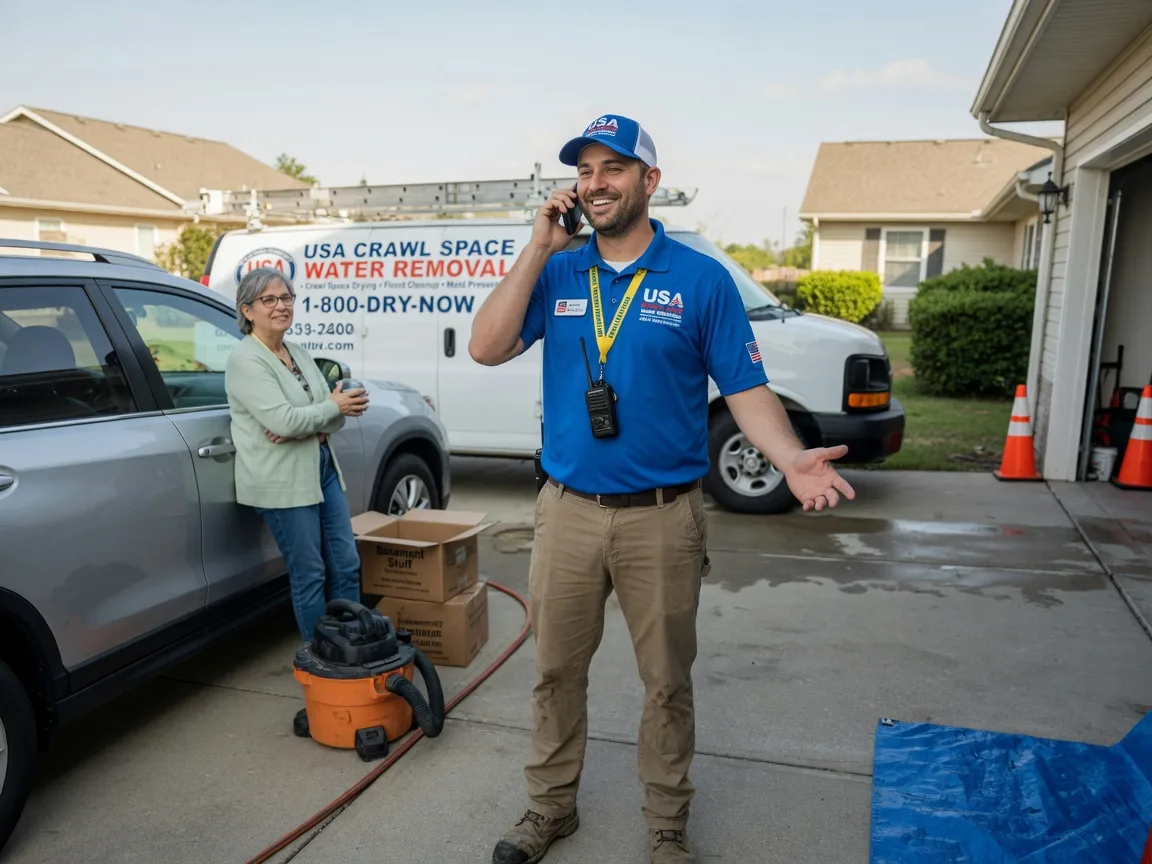 Crawl Space Water Removal Drasco, AR FAQs